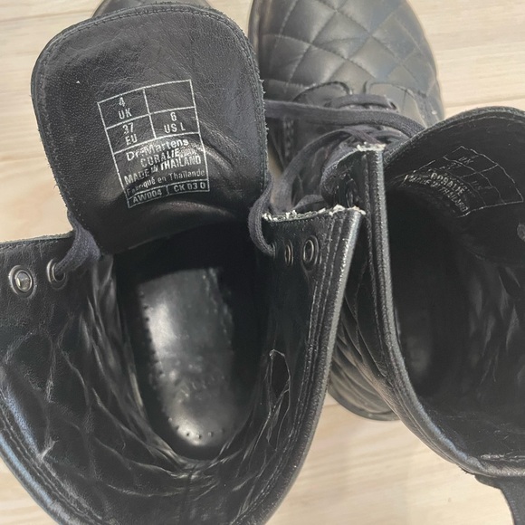 Quilted Doc martens - Picture 3 of 4